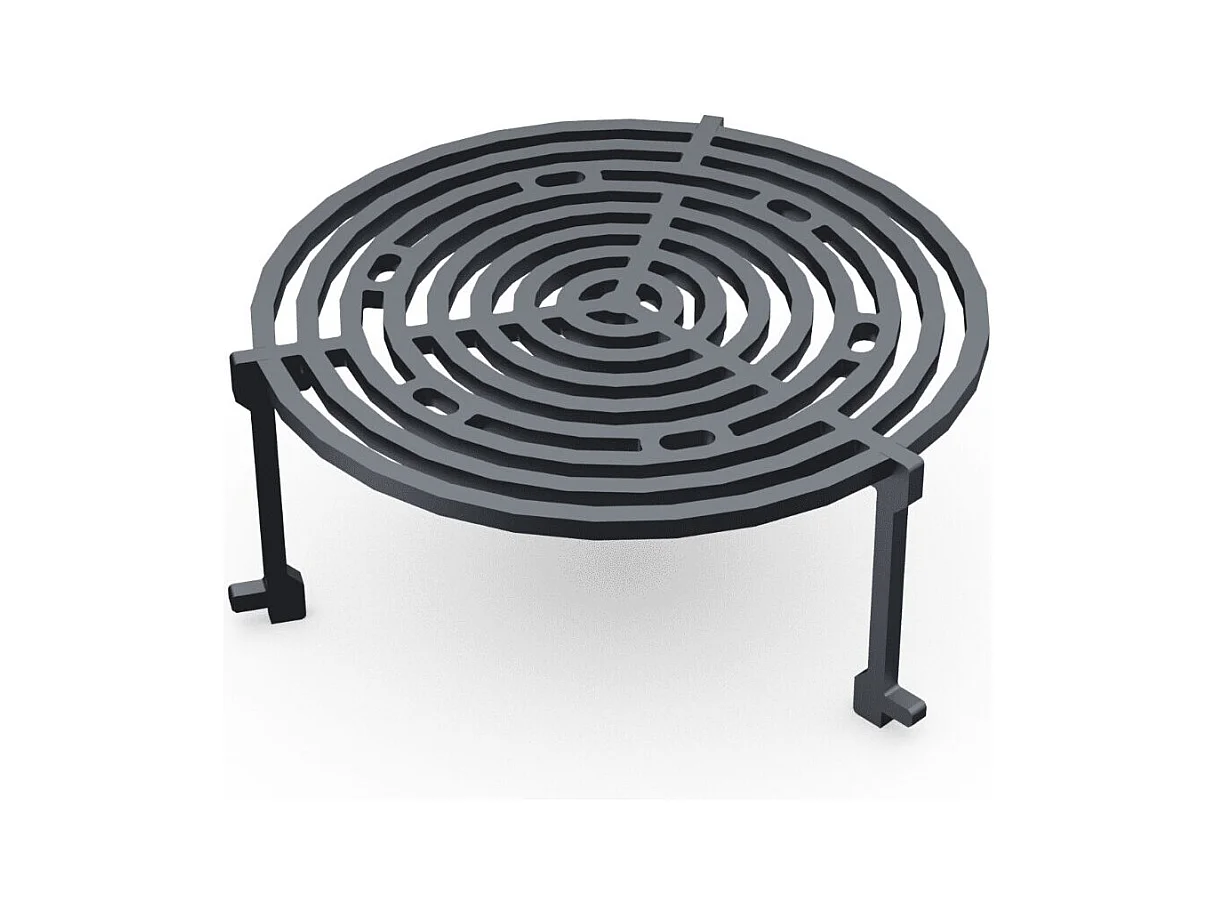 Pack Brasero Printemps  CEVENOL Simple Cuve Acier Corten 74x90cm - Sans rangement bois - Un brasero carré au style authentique et naturel pour vos soirées en plein