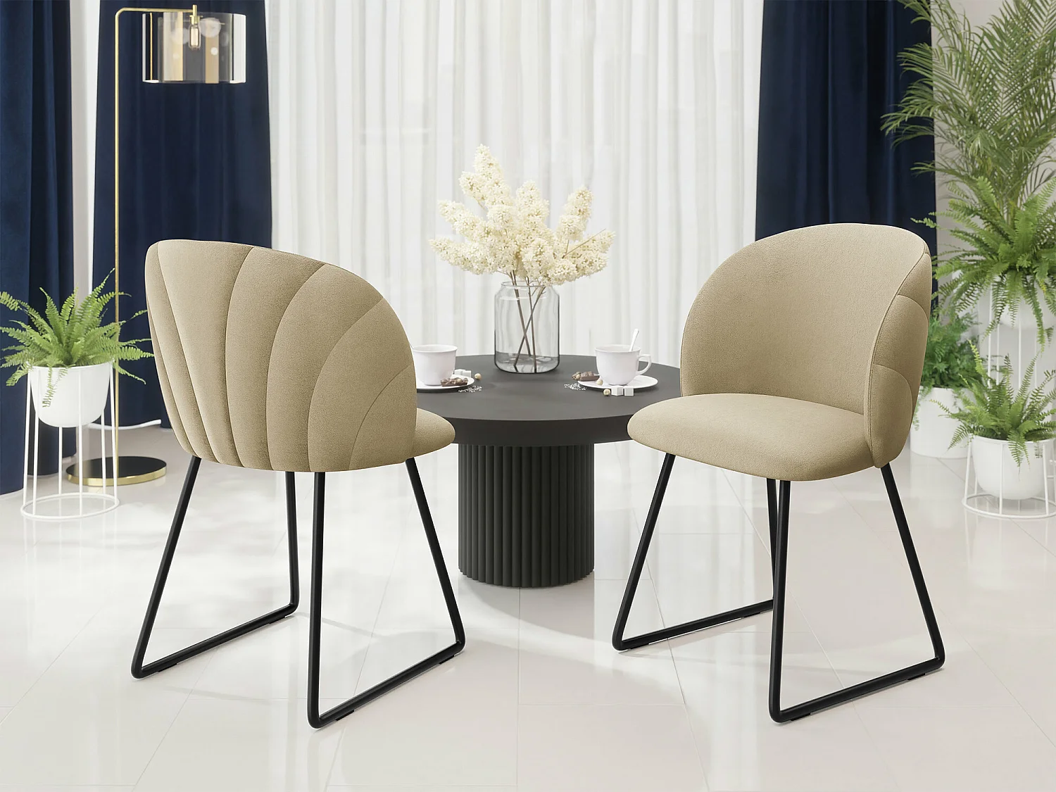 Silla Sparks 202, 80x51x53cm, Tapiz, Metálico, Madera|Aglomerado laminado