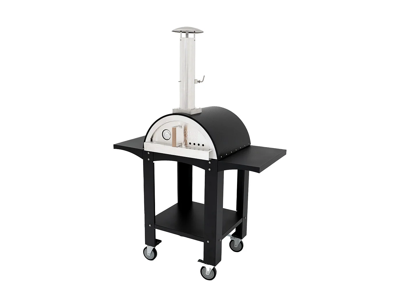 Fresh Grills fritstående ekstra stor pizzaovn med forberedelsesstationer