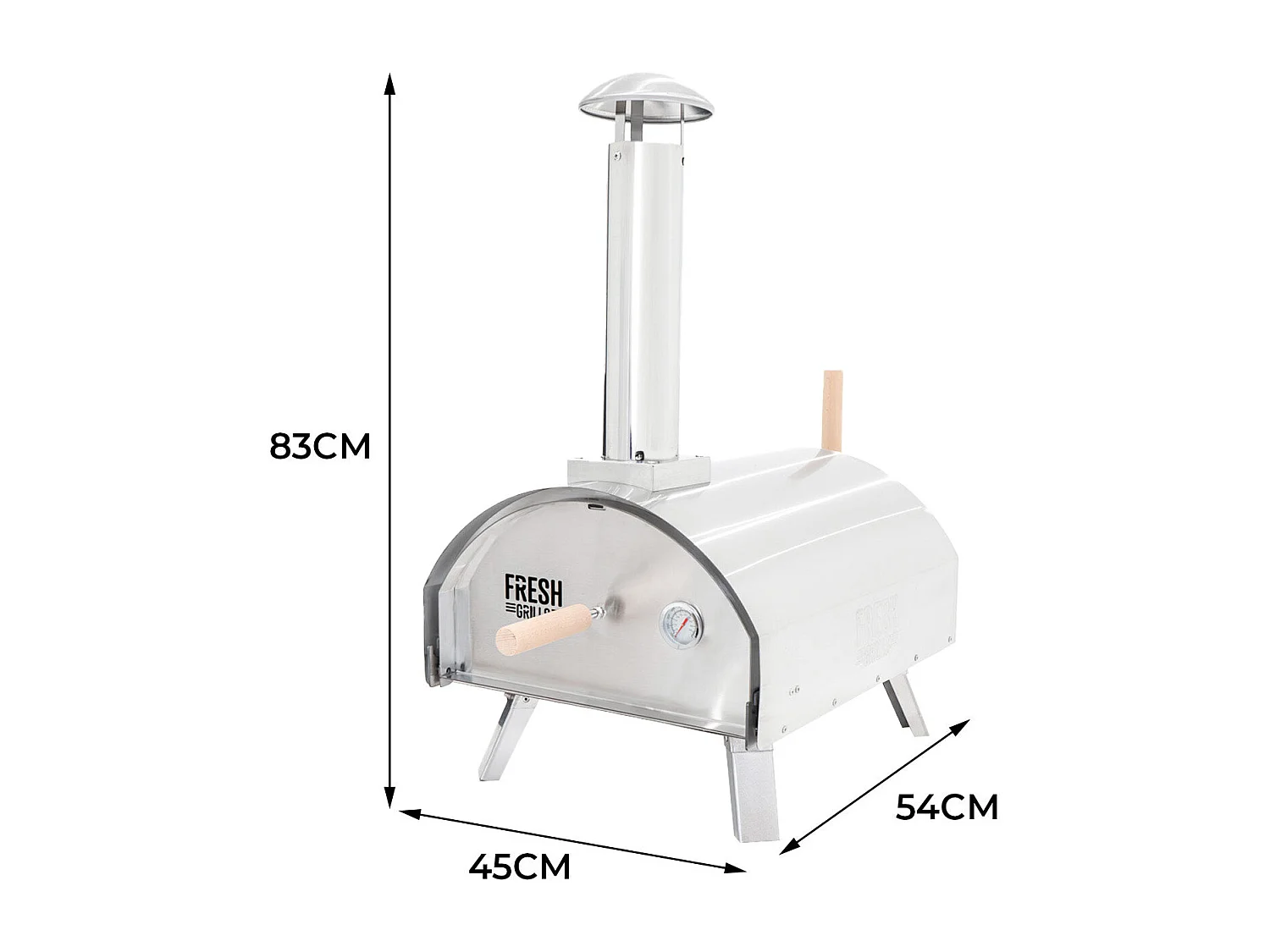 Premium Outdoor-Pizzaofen