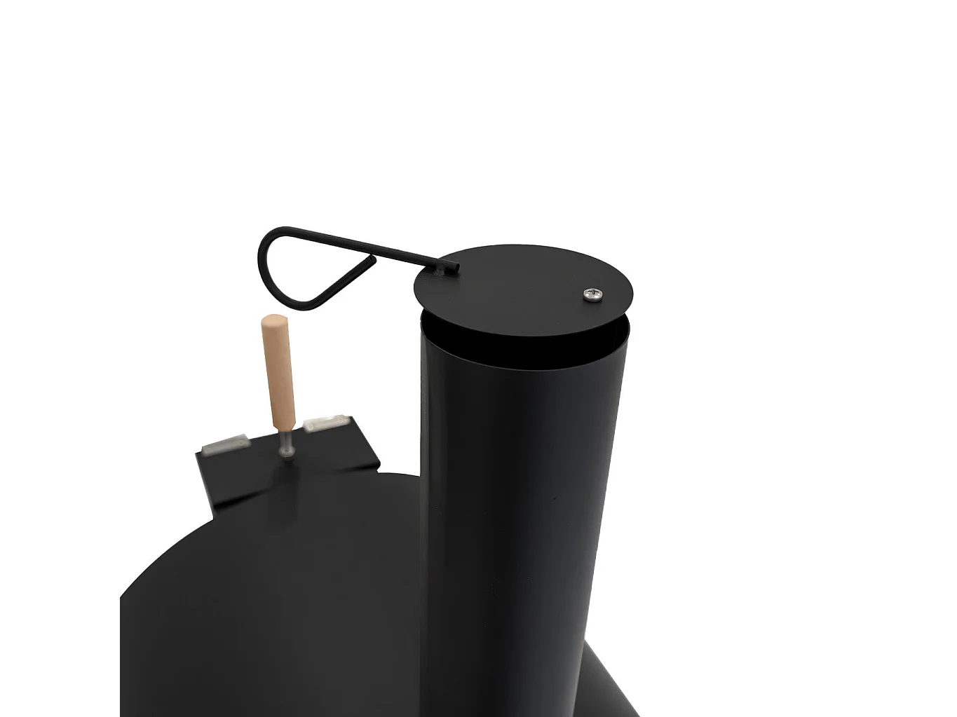 Klassischer Outdoor-Pizzaofen