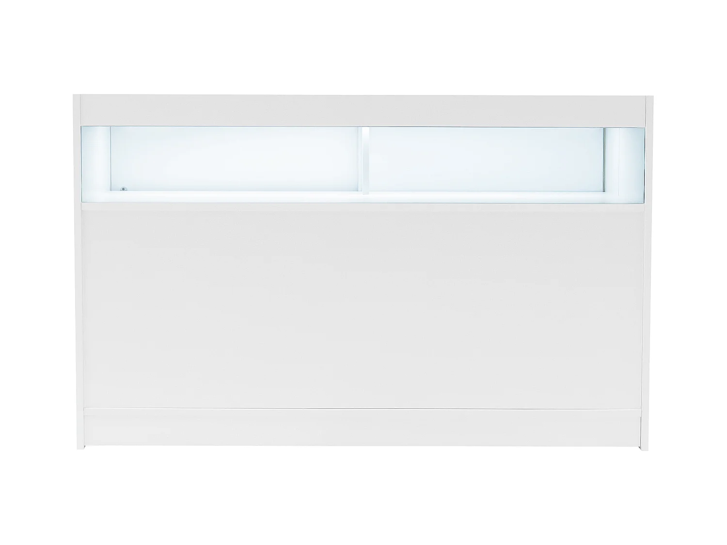 B1500 LED-Ladentheke – Weiß