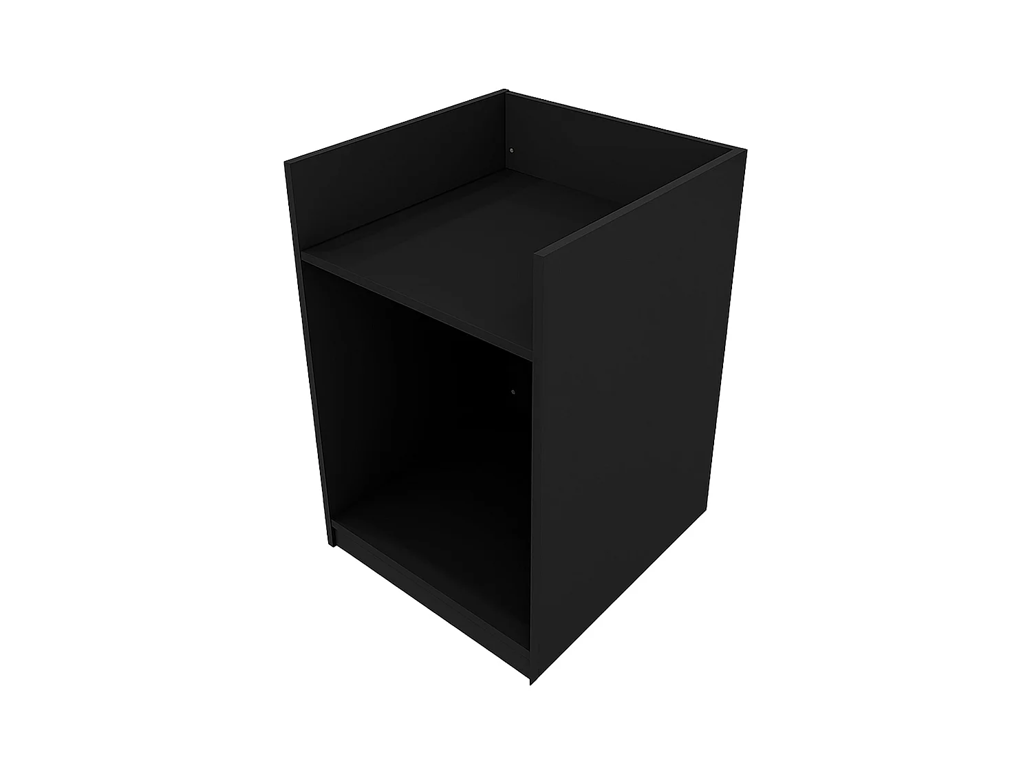 TB60 Ladentheke mit Kassenblock – Schwarz