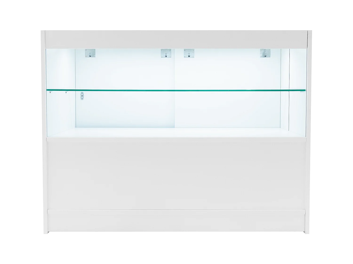 C1200 LED-Ladentheke – Weiß