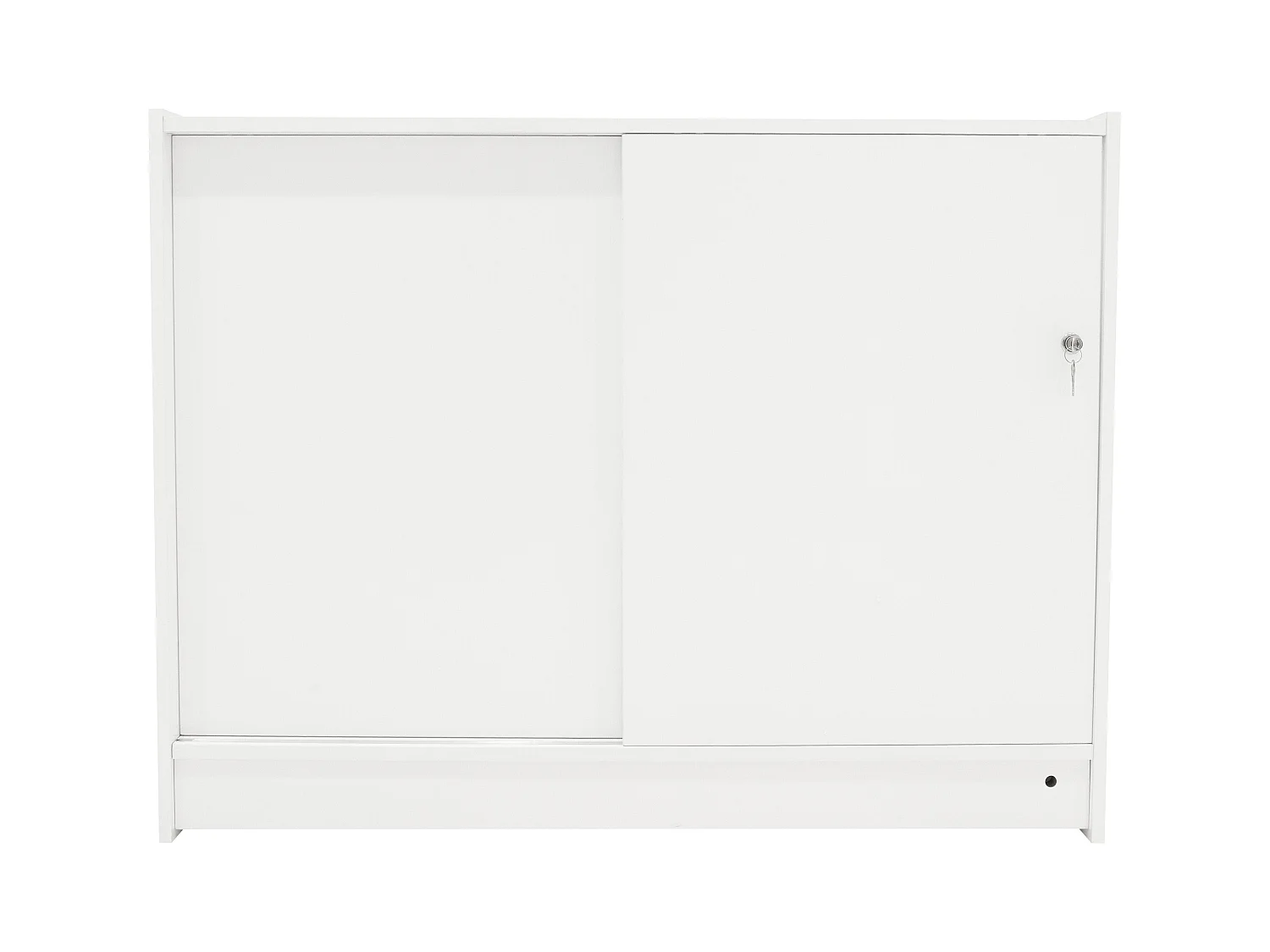 B1200 LED-Ladentheke – Weiß