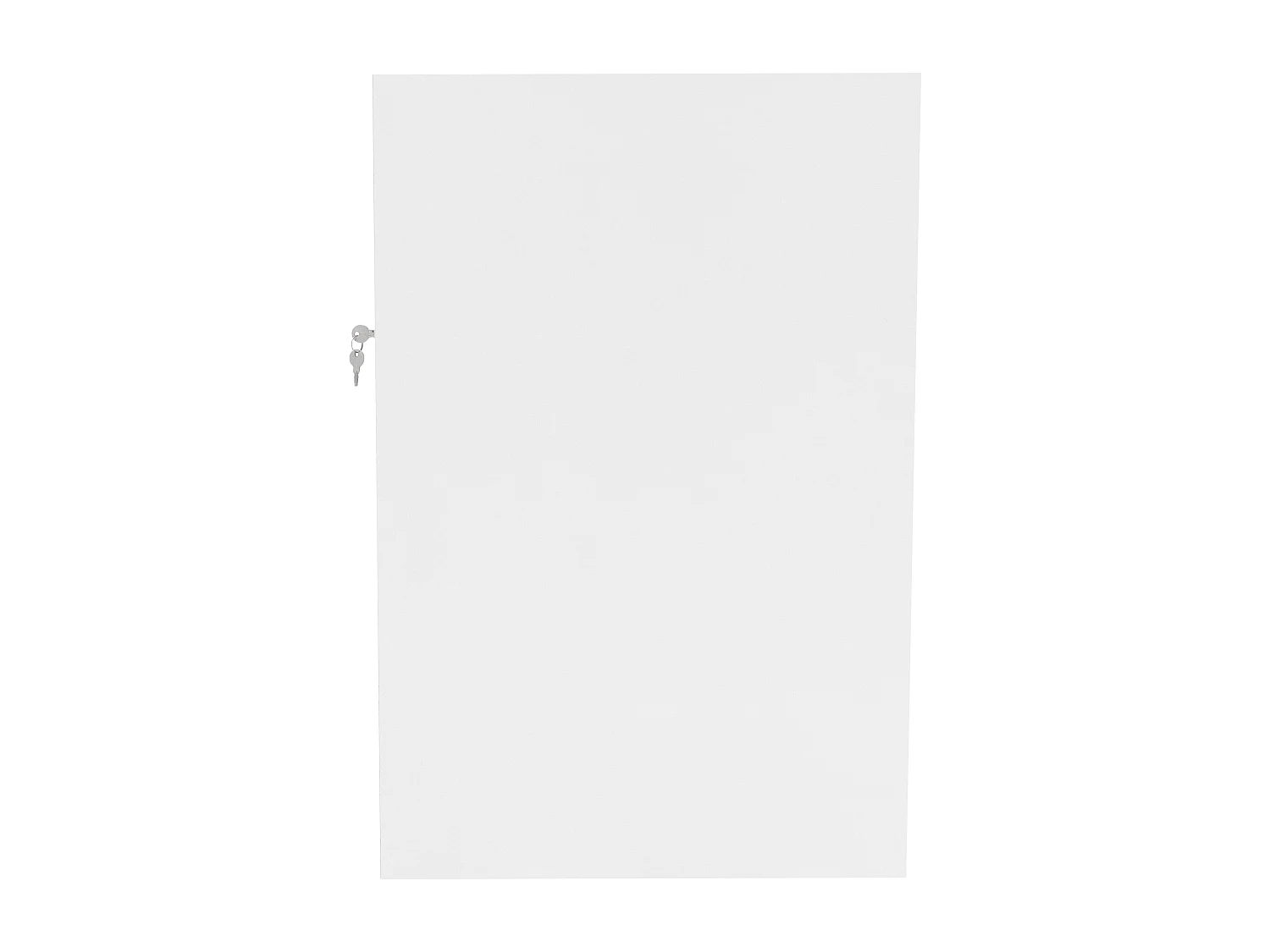 Comptoir de Vente Blanc LED Intégrés B1200 Portes Coulissantes [2 Clés INCLUS]