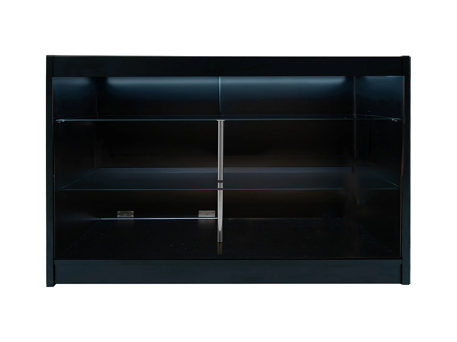 K1500 LED-Ladentheke – Schwarz