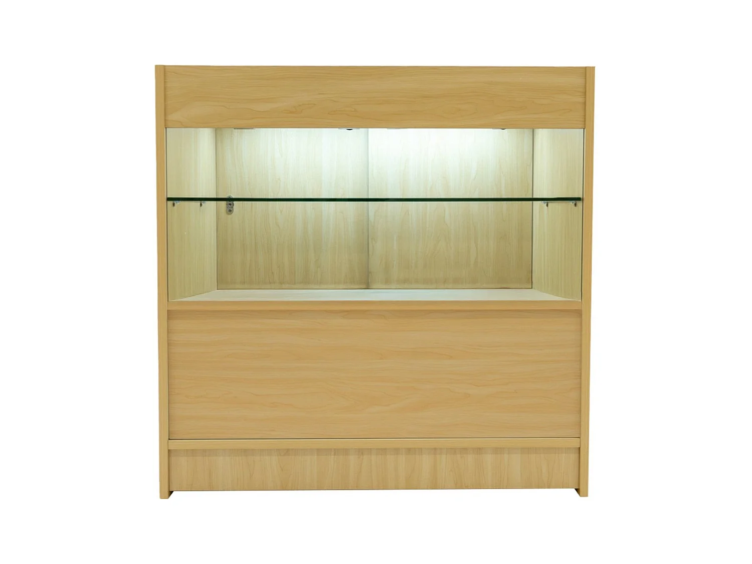 C900 LED-Ladentheke – Ahorn