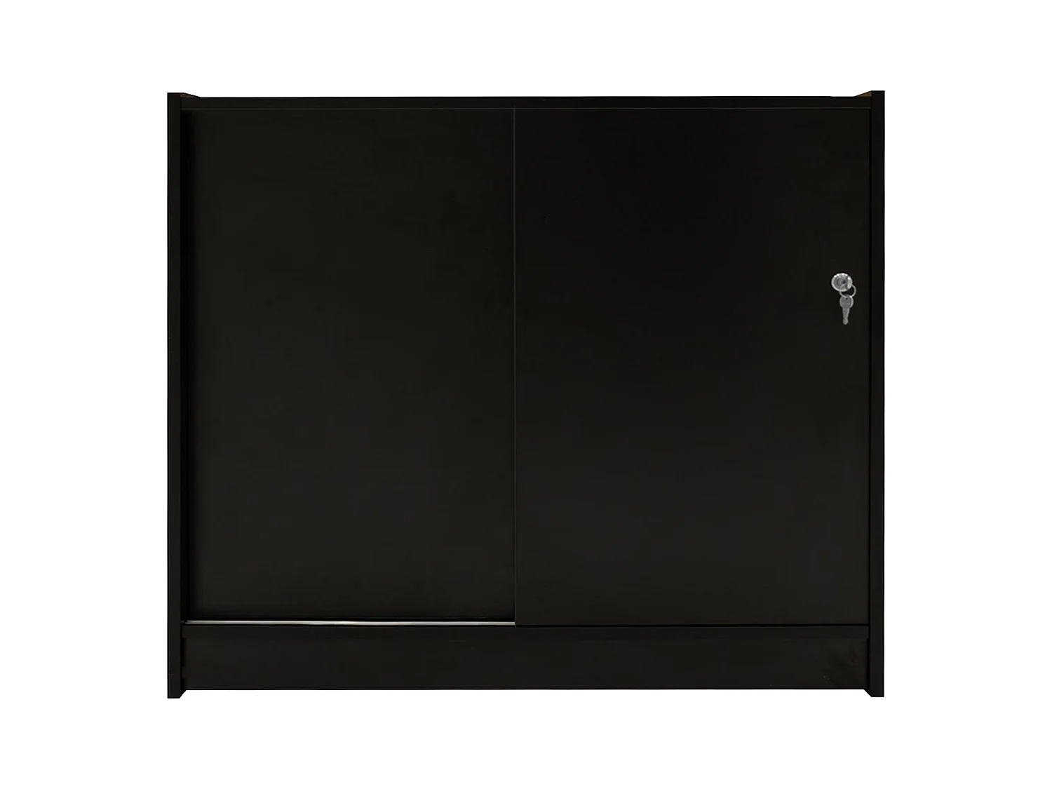 K1200 LED-Ladentheke – Schwarz