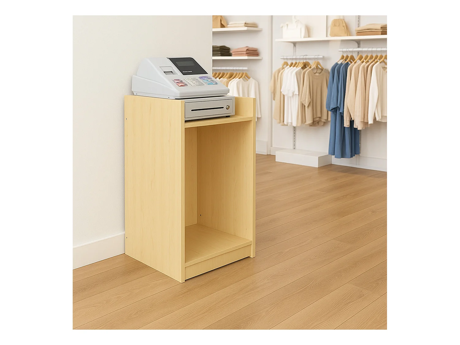 Ladentresen Kassentisch TB60 – Ahorn