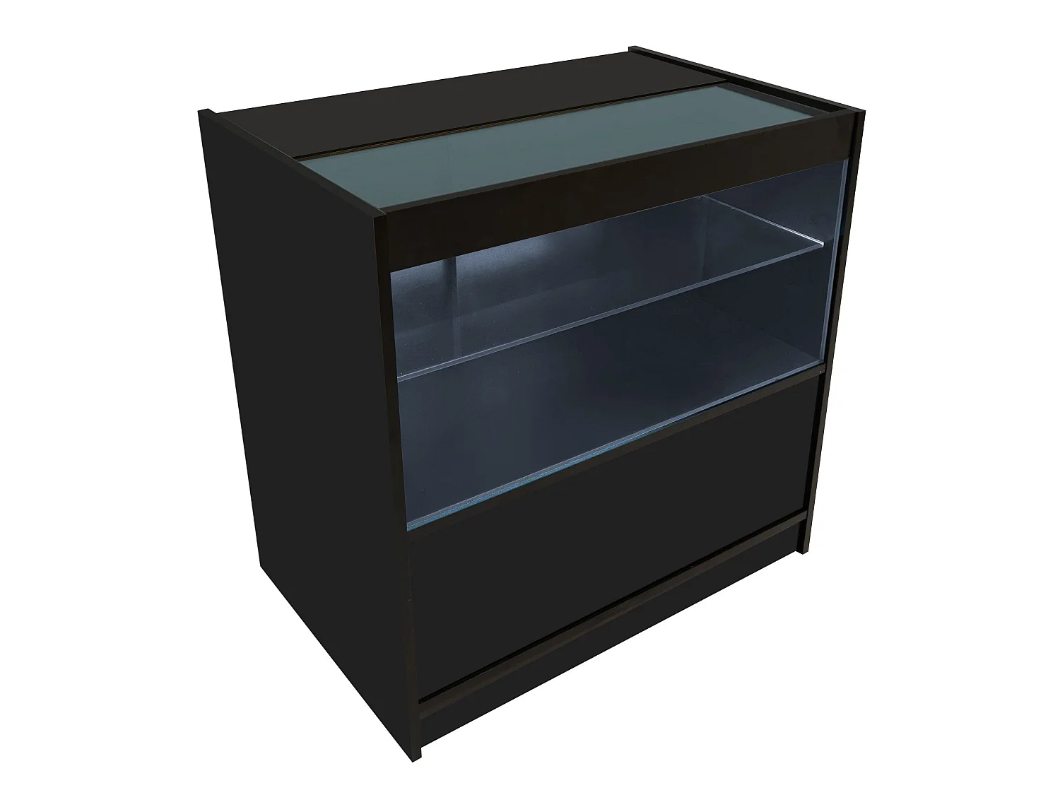 LED Detailhandel Winkel Toonbank C900 - Zwart