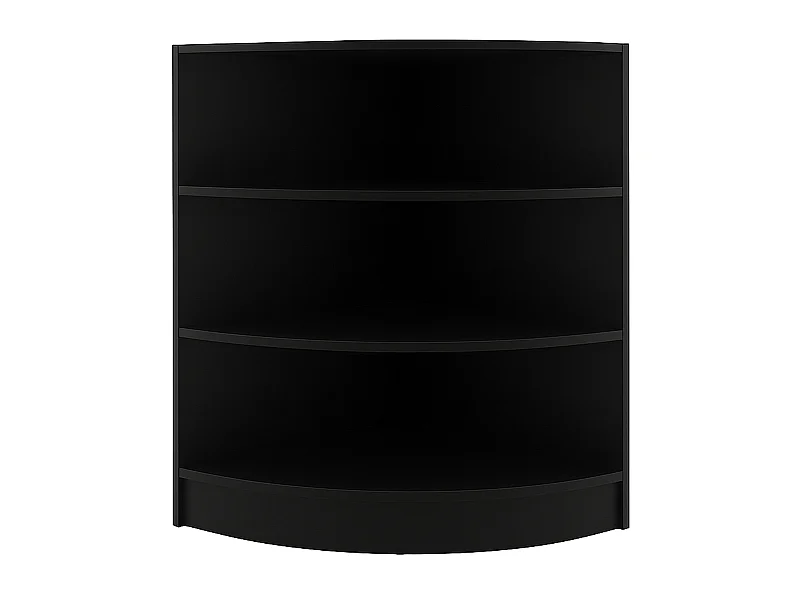 Retail Shop Corner Counter LM60 - Black