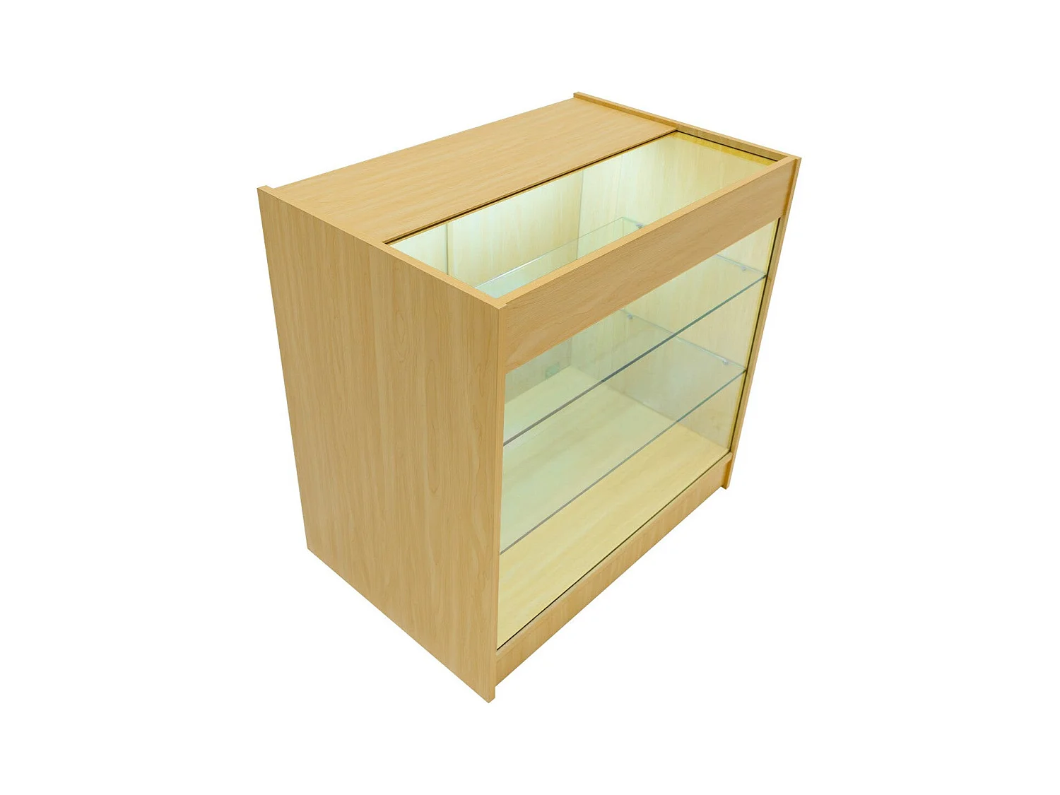 K900 LED-Ladentheke – Ahorn