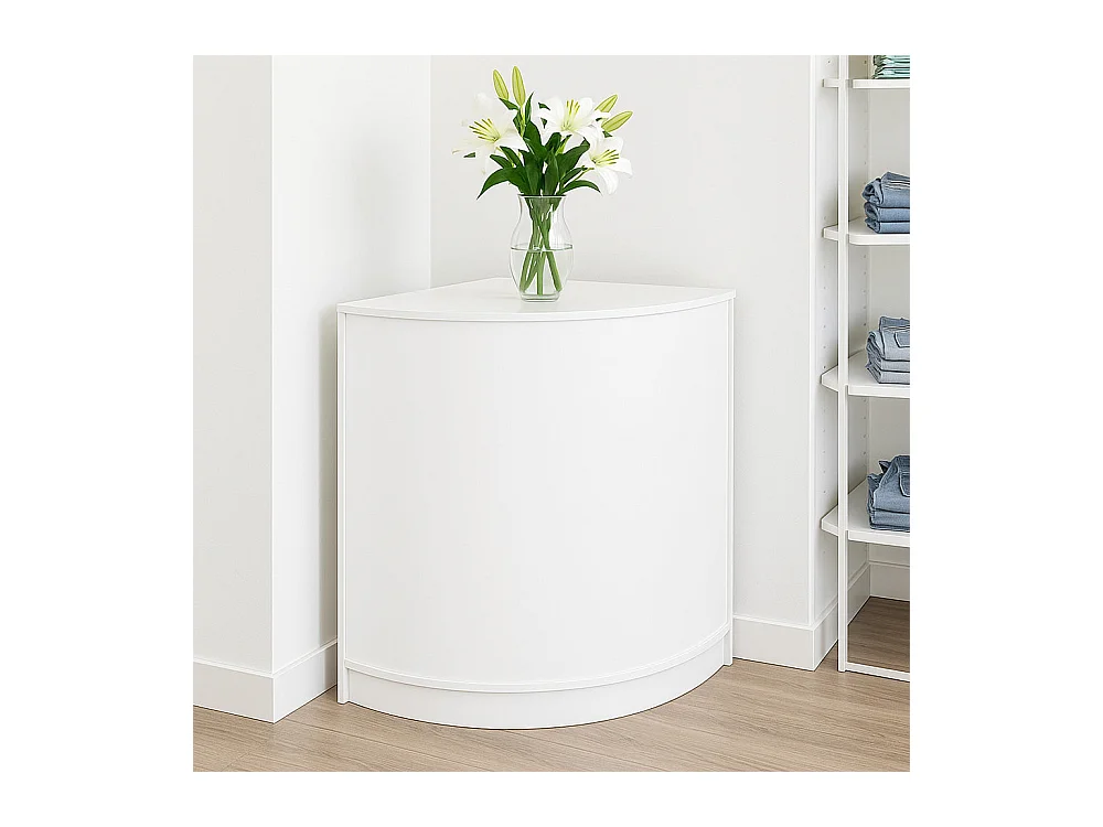 Detailhandel Winkel Hoek Toonbank CM60 - Wit