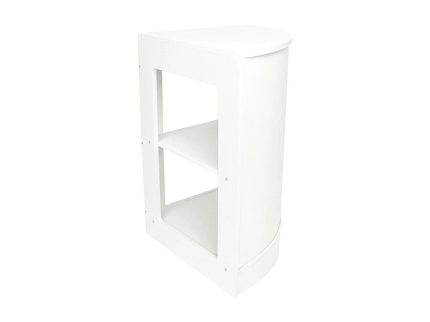 Retail Shop Corner Counter CM60 - White