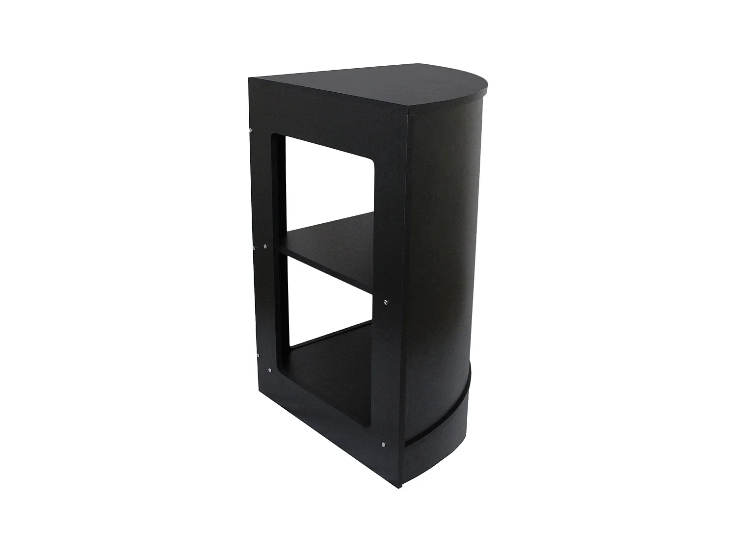 Lada narożna sklepowa CM60 - czarna