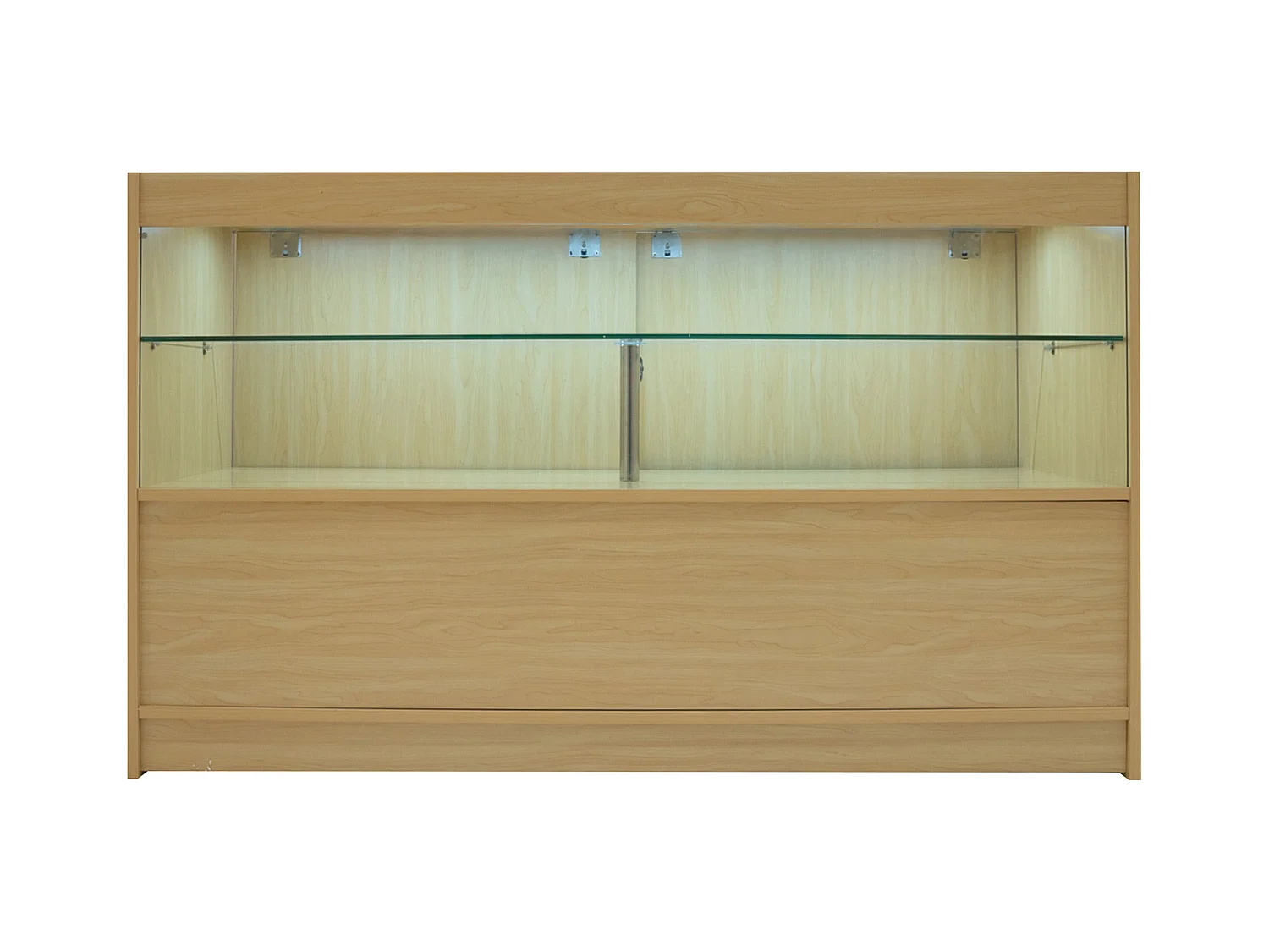 C1500 LED-Ladentheke – Ahorn