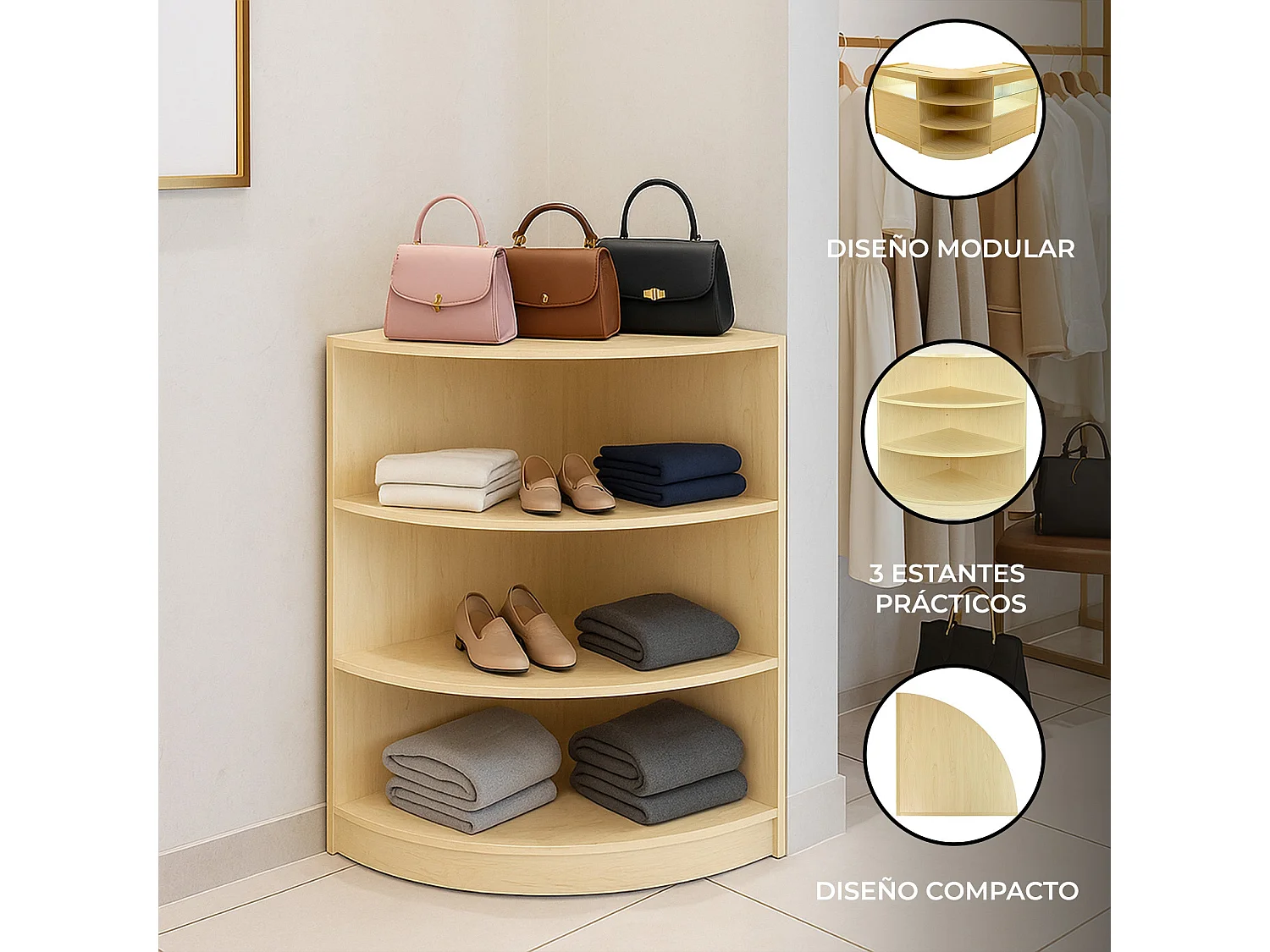 Narożna lada sklepowa LM60 - klon