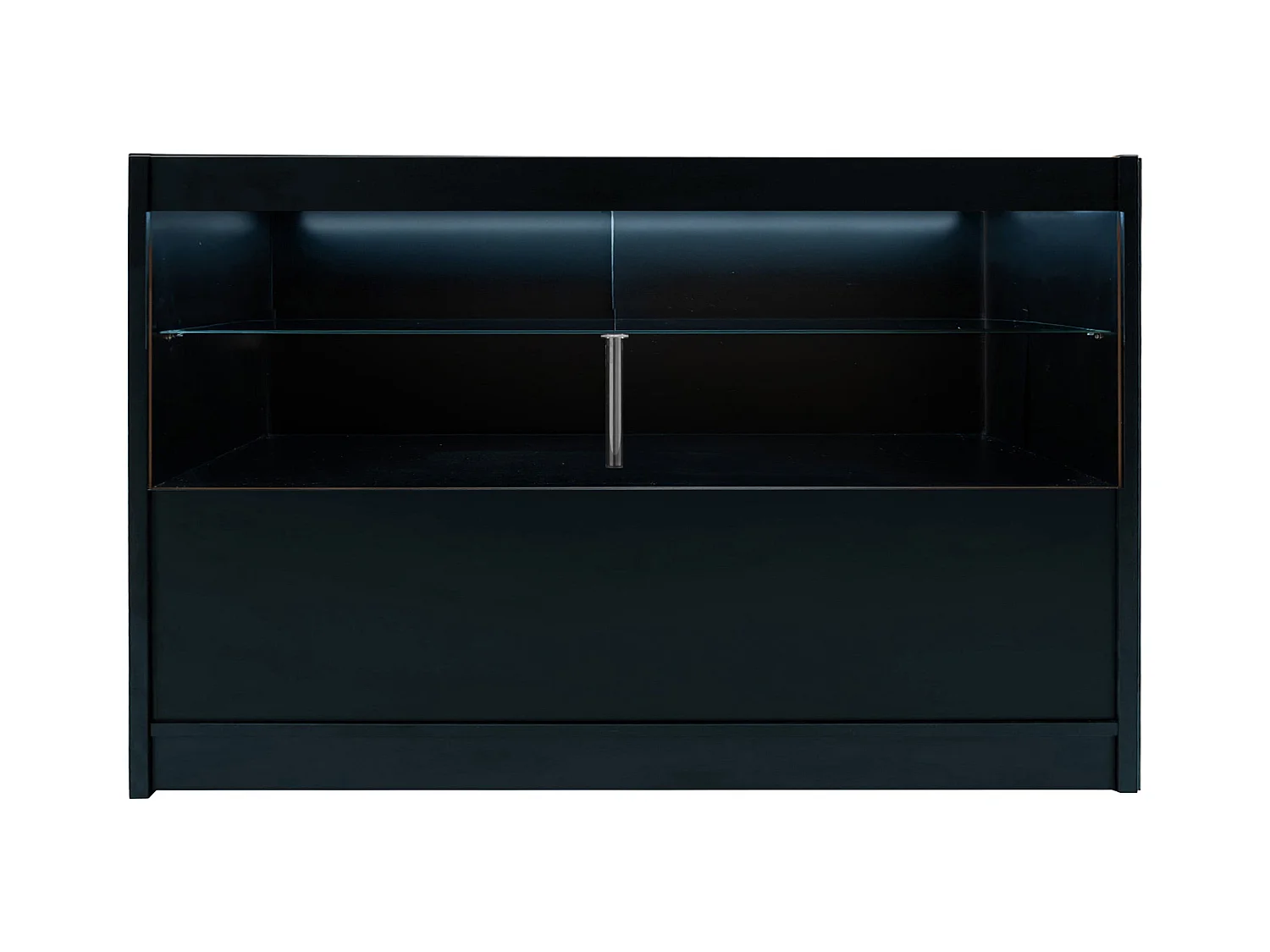 C1500 LED-Ladentheke – Schwarz