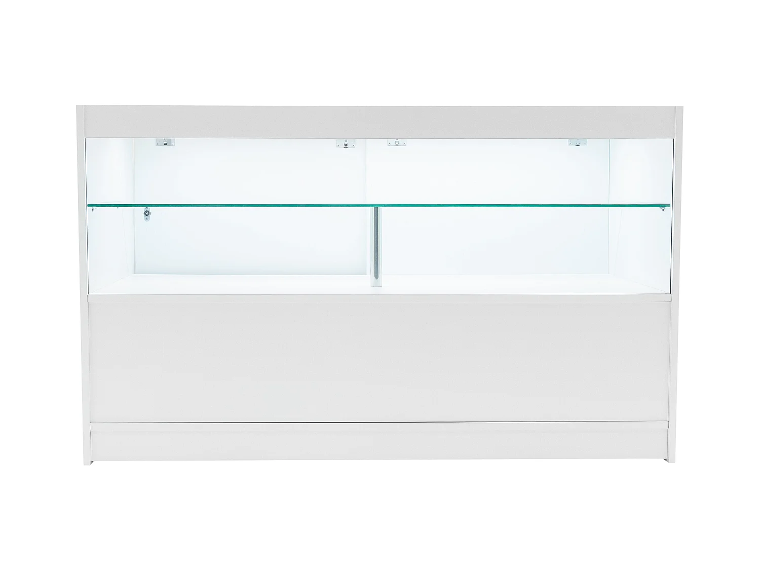 C1500 LED-Ladentheke – Weiß