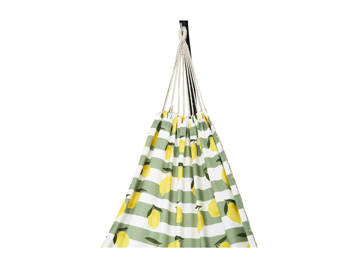 Hamac Exterieur Citrons Blanc, Jaune, Vert