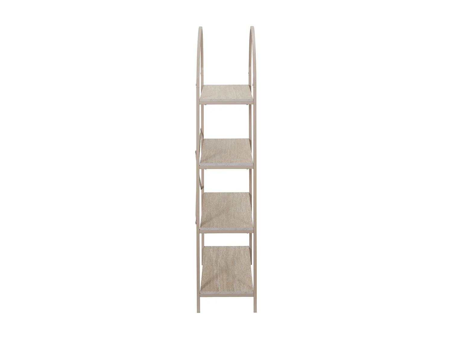 Etagere Arche 4 Niveaux Terra Nova Blanc, Beige