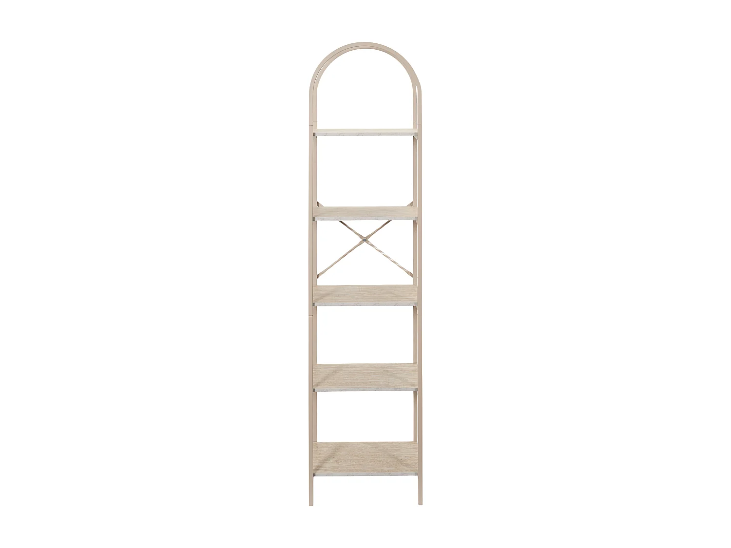 Etagere Arche 5 Niveaux Terra Nova Blanc, Beige