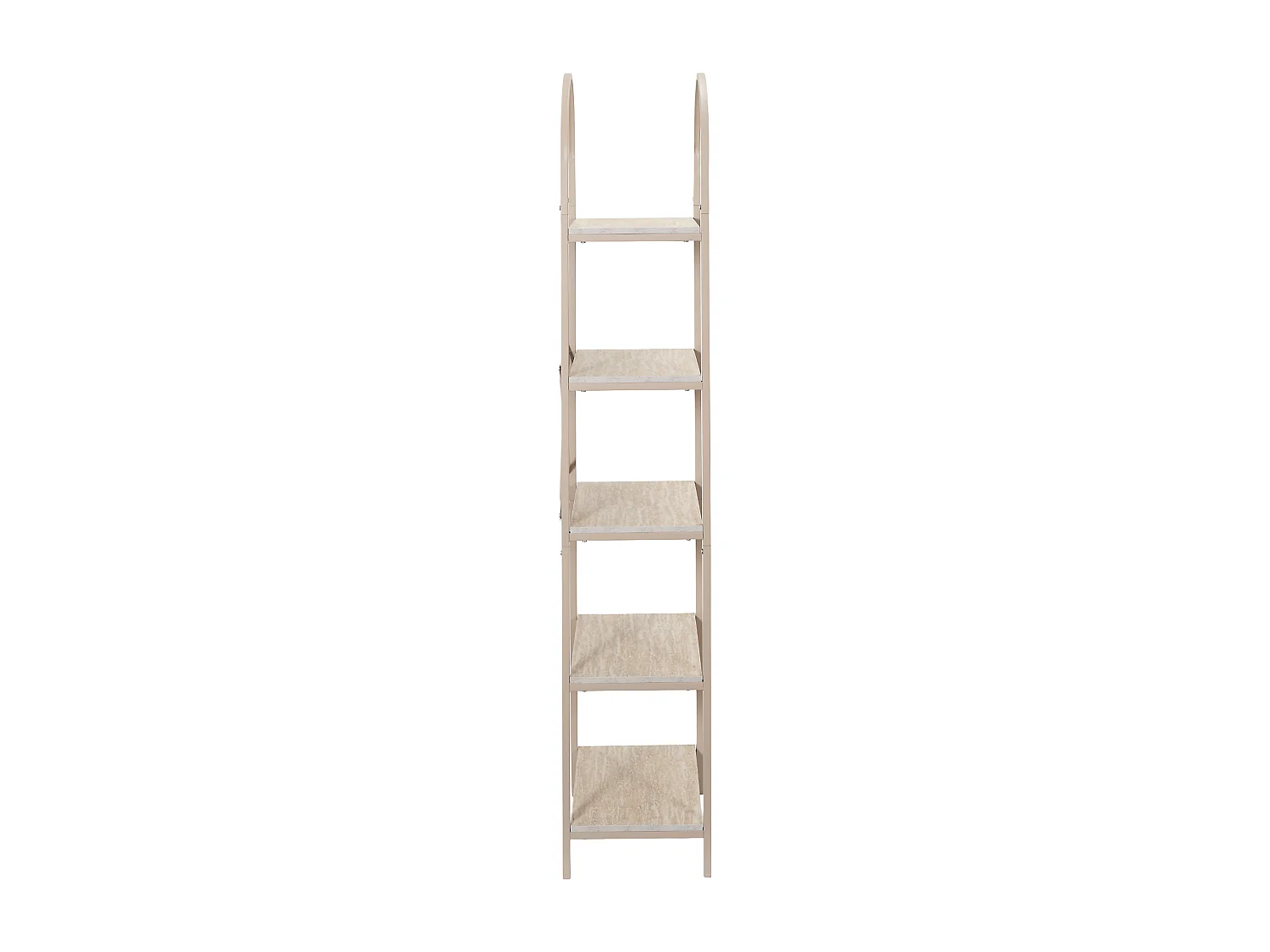 Etagere Arche 5 Niveaux Terra Nova Blanc, Beige