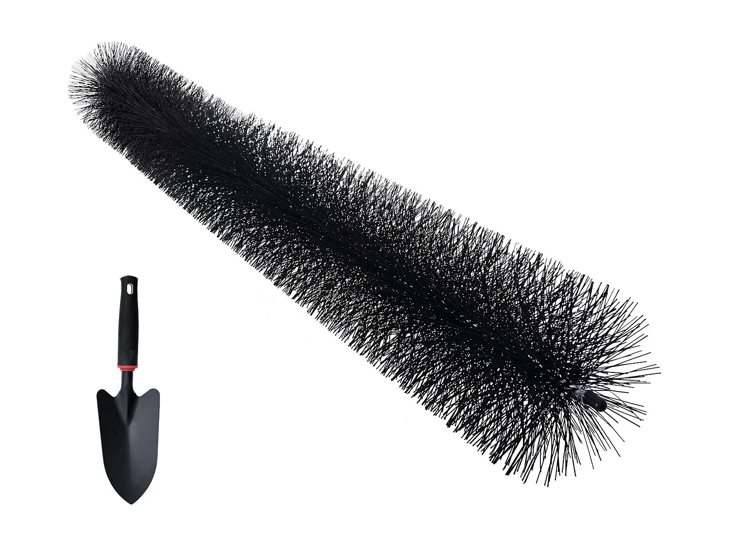 Brosse de Protection pour Gouttière SucceBuy 3,7 m Anti-Feuilles pour Gouttière 12,7 cm, 40 Pièces, PP + Galvanisé, Noir, 120 ft, 13,1 lb