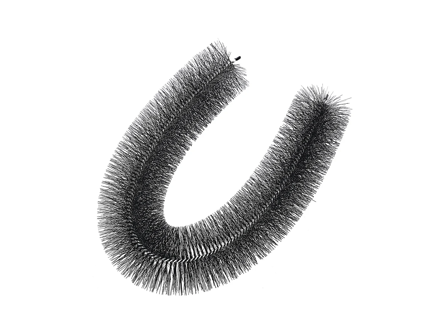 Brosse Protection Gouttière SucceBuy 18 m Poils Longs 13,3 cm Anti-Feuilles, 20 Pièces, PP + Fil Acier, Résistant à la Corrosion