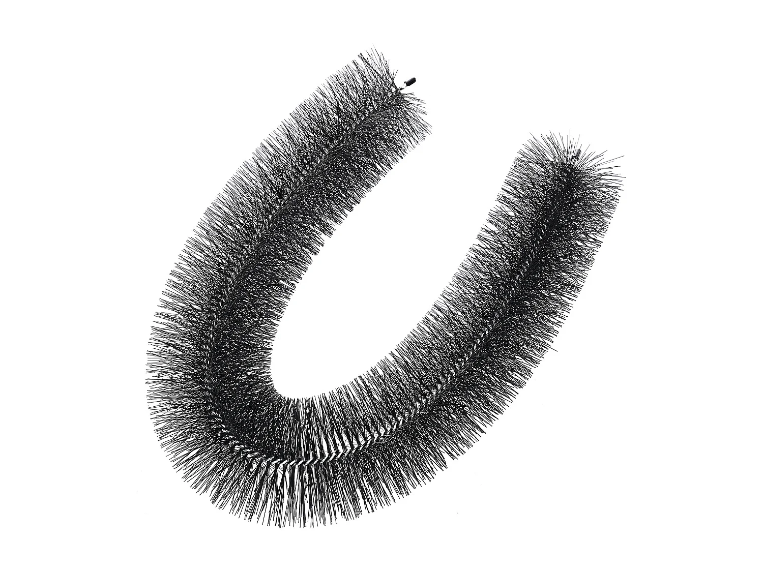 Brosse Protection Gouttière SucceBuy 18 m Poils Longs 13,3 cm Anti-Feuilles, 20 Pièces, PP + Fil Acier, Résistant à la Corrosion