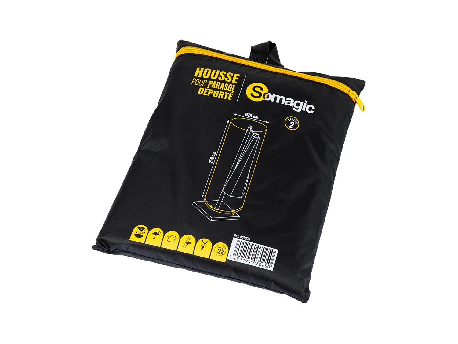 Housse pour parasol déporté Ø 45 x H 230 - SOMAGIC