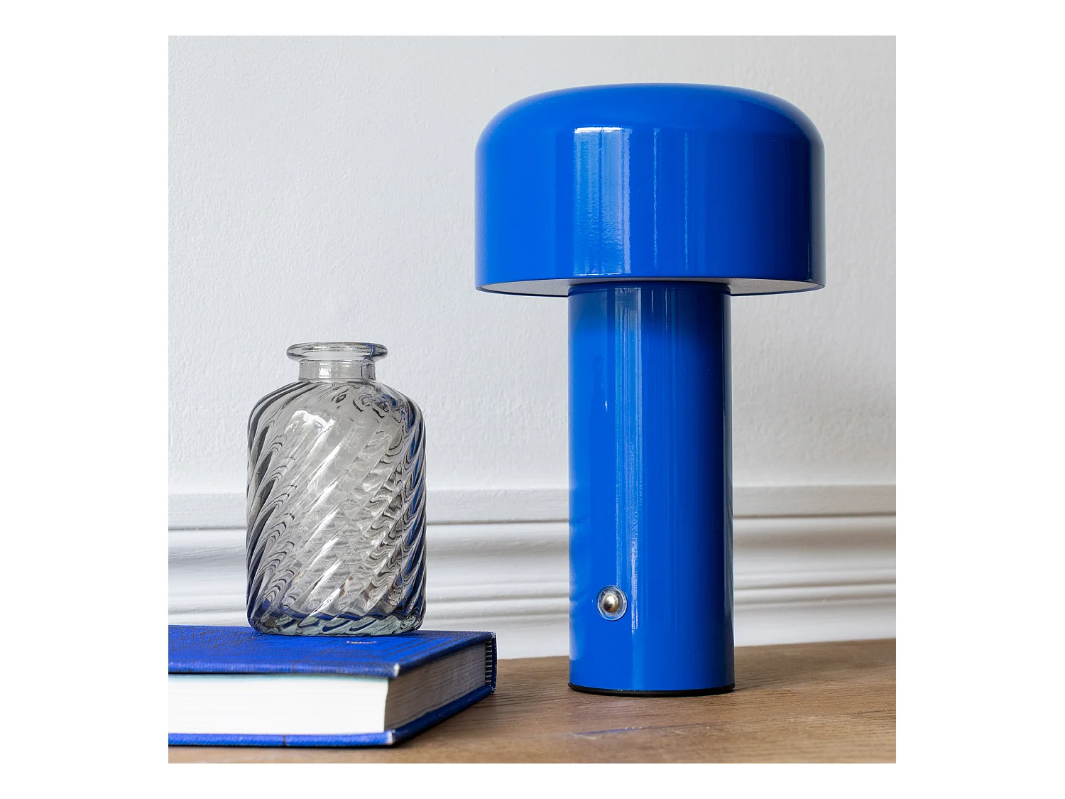 Lampe LED à poser bleue MIRA - HAPPY GARDEN