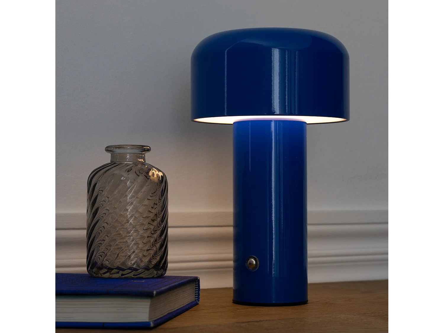 Lampe LED à poser bleue MIRA - HAPPY GARDEN