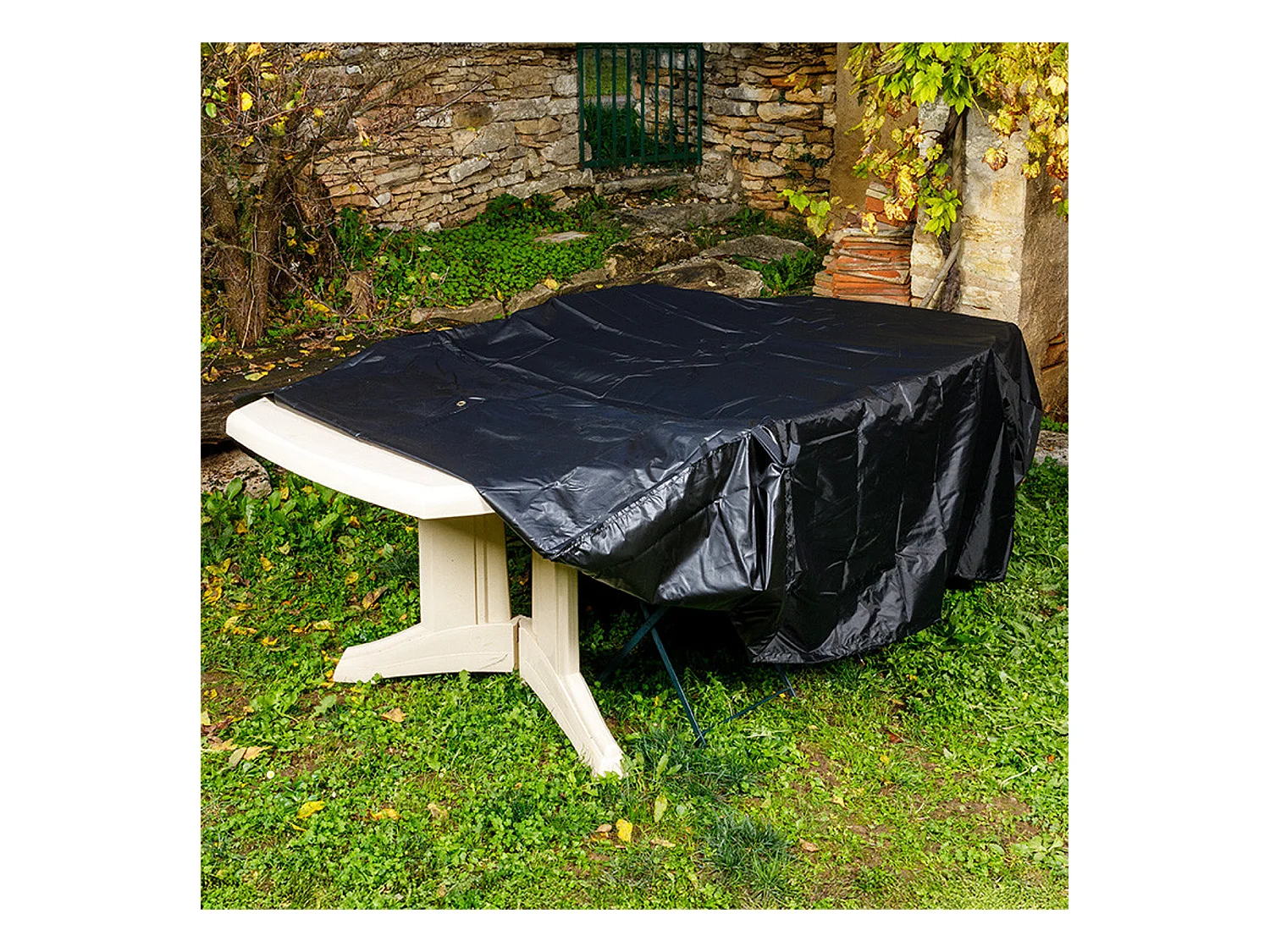 Housse L 310 x l 130 x H 65 cm pour salon de jardin - SOMAGIC
