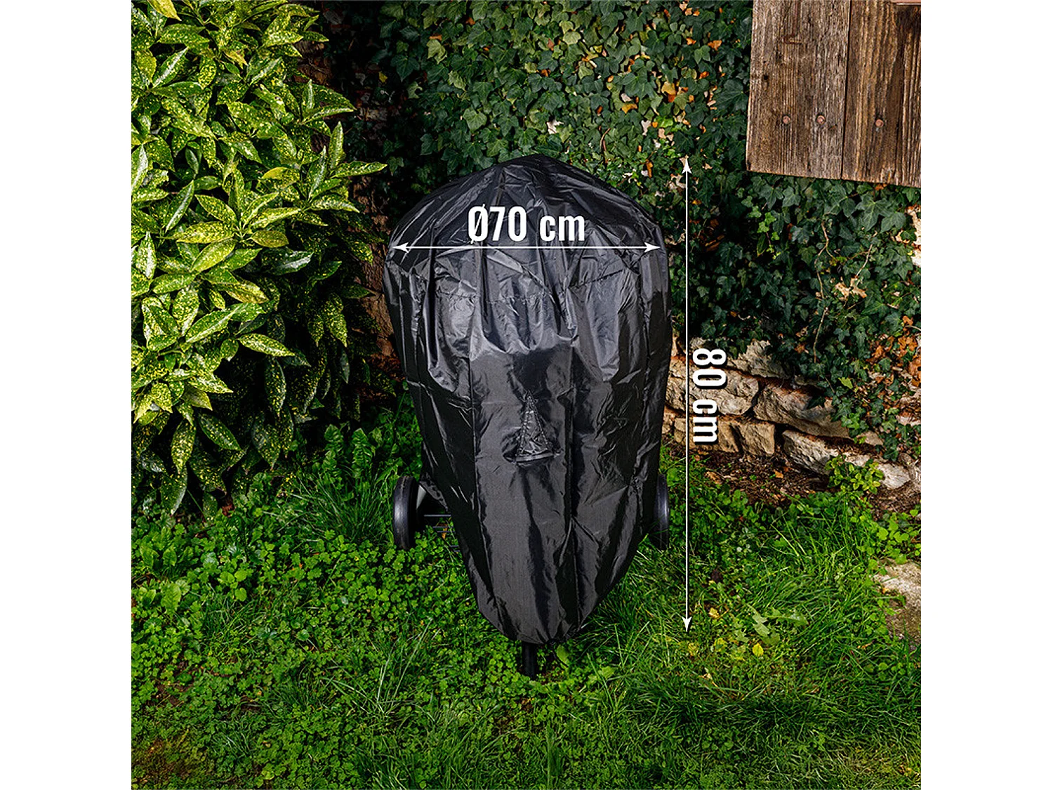 Hülle Ø 70 x H 80 cm für Rundgrill