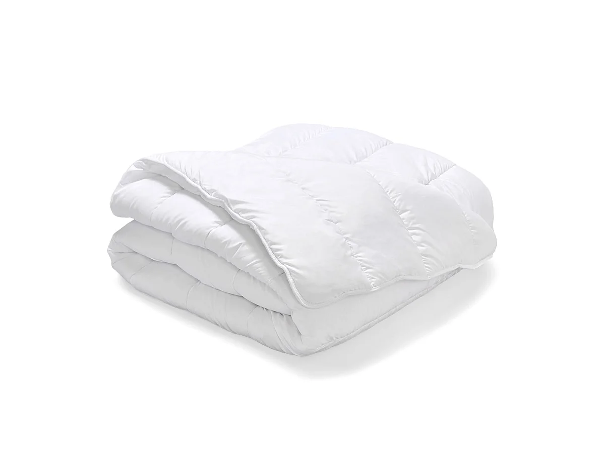 Pack Économique Couette Tempérée 140x200cm + 1 Oreiller Moelleux 60x60 cm