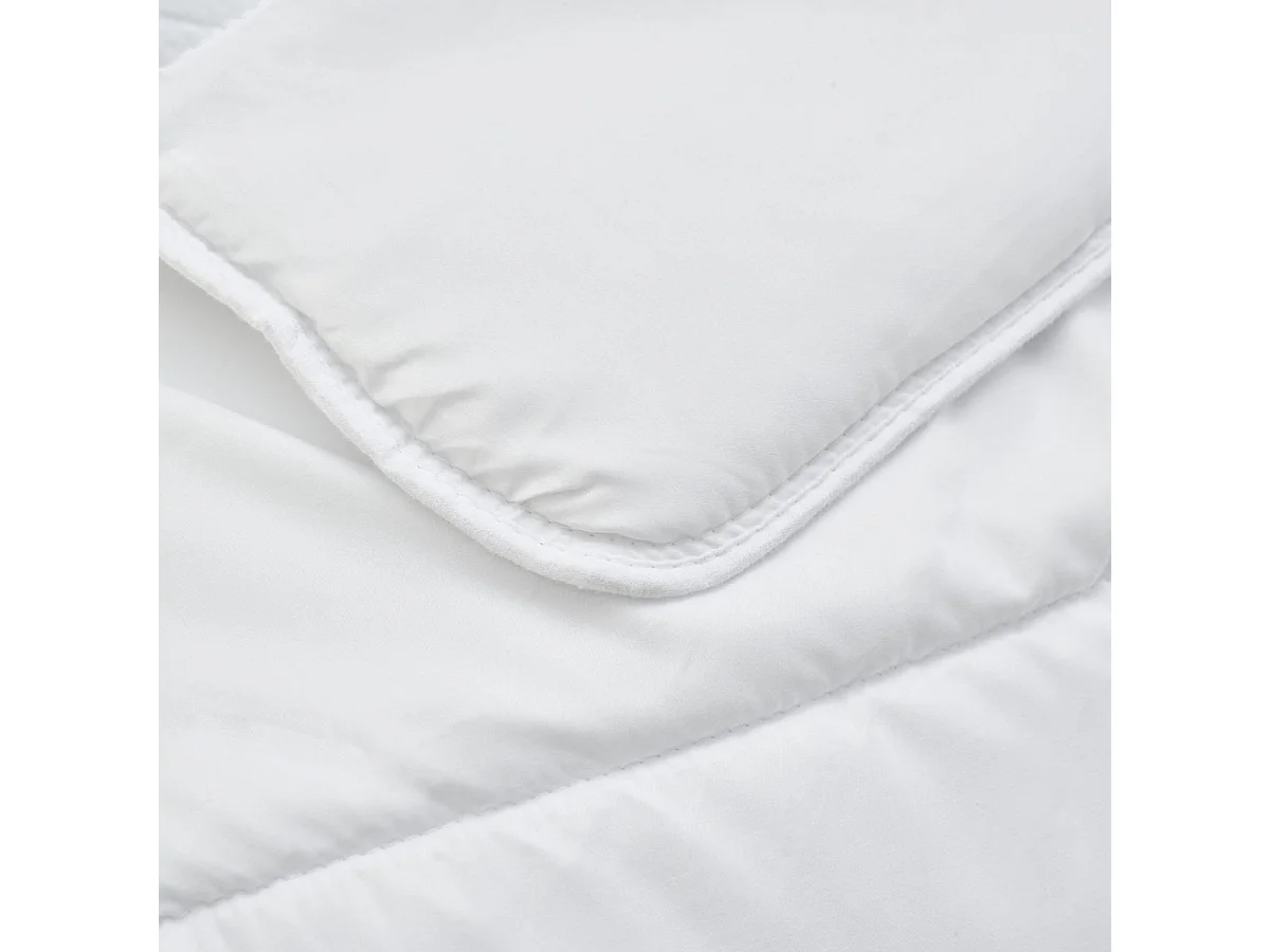 Pack Économique Couette Tempérée 140x200cm + 1 Oreiller Moelleux 60x60 cm