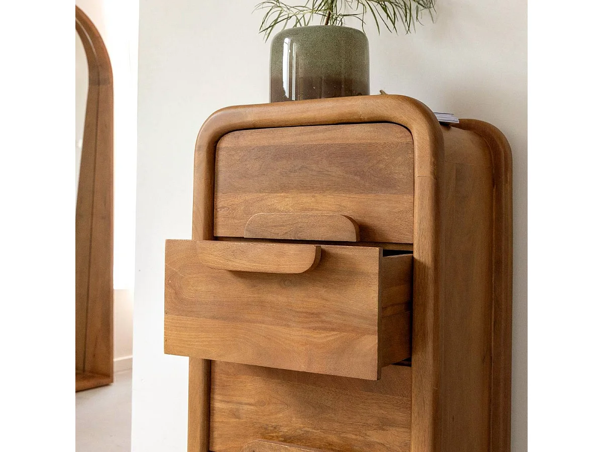 Chiffonnier en bois de manguier Féodor