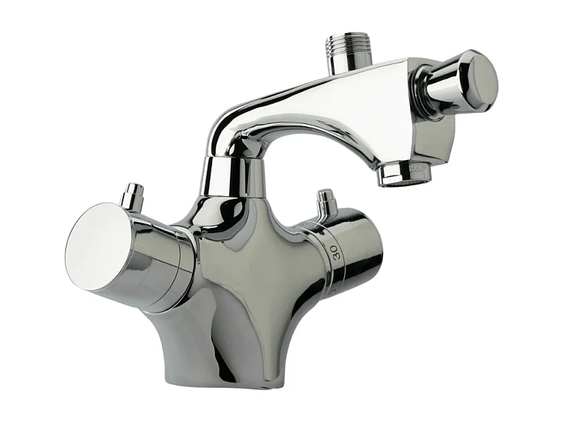 Mitigeur bain douche thermostatique monotrou PAINI Blade chromé