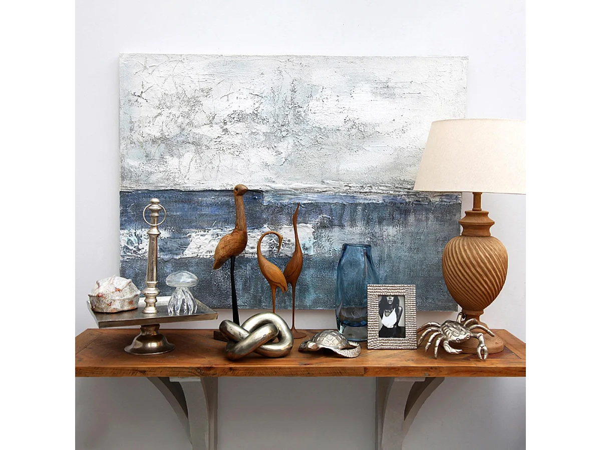 Statues duo oiseaux Résine Marron - Interior's