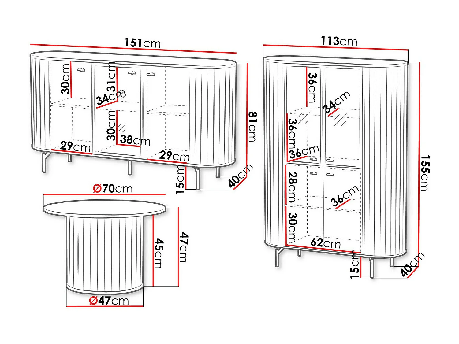 Conjunto de salón Novmono 109