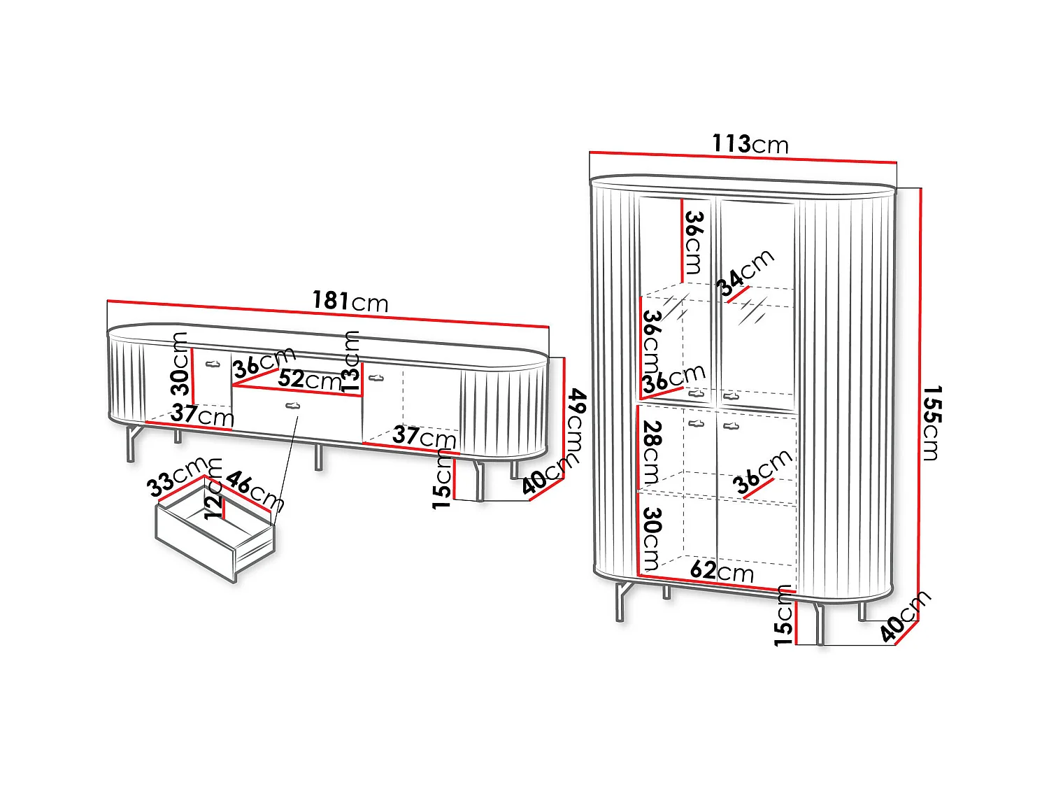 Ensemble de salon Novmono 108