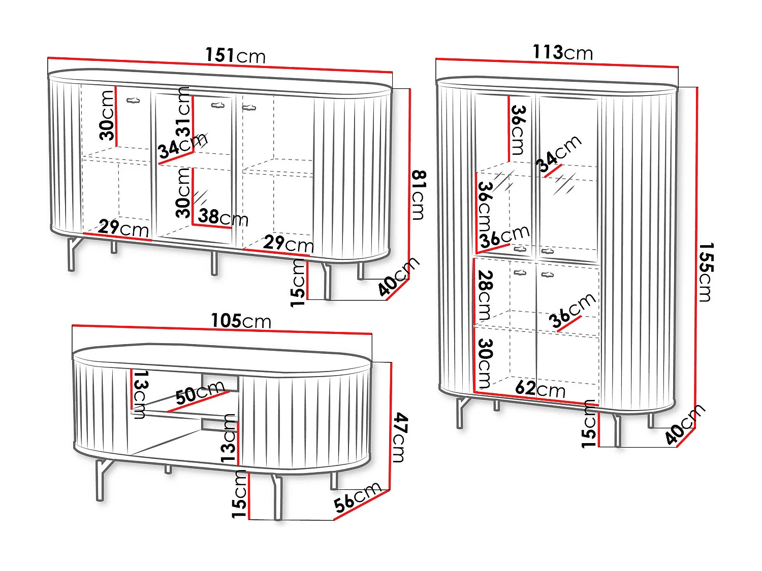Ensemble de salon Novmono 111