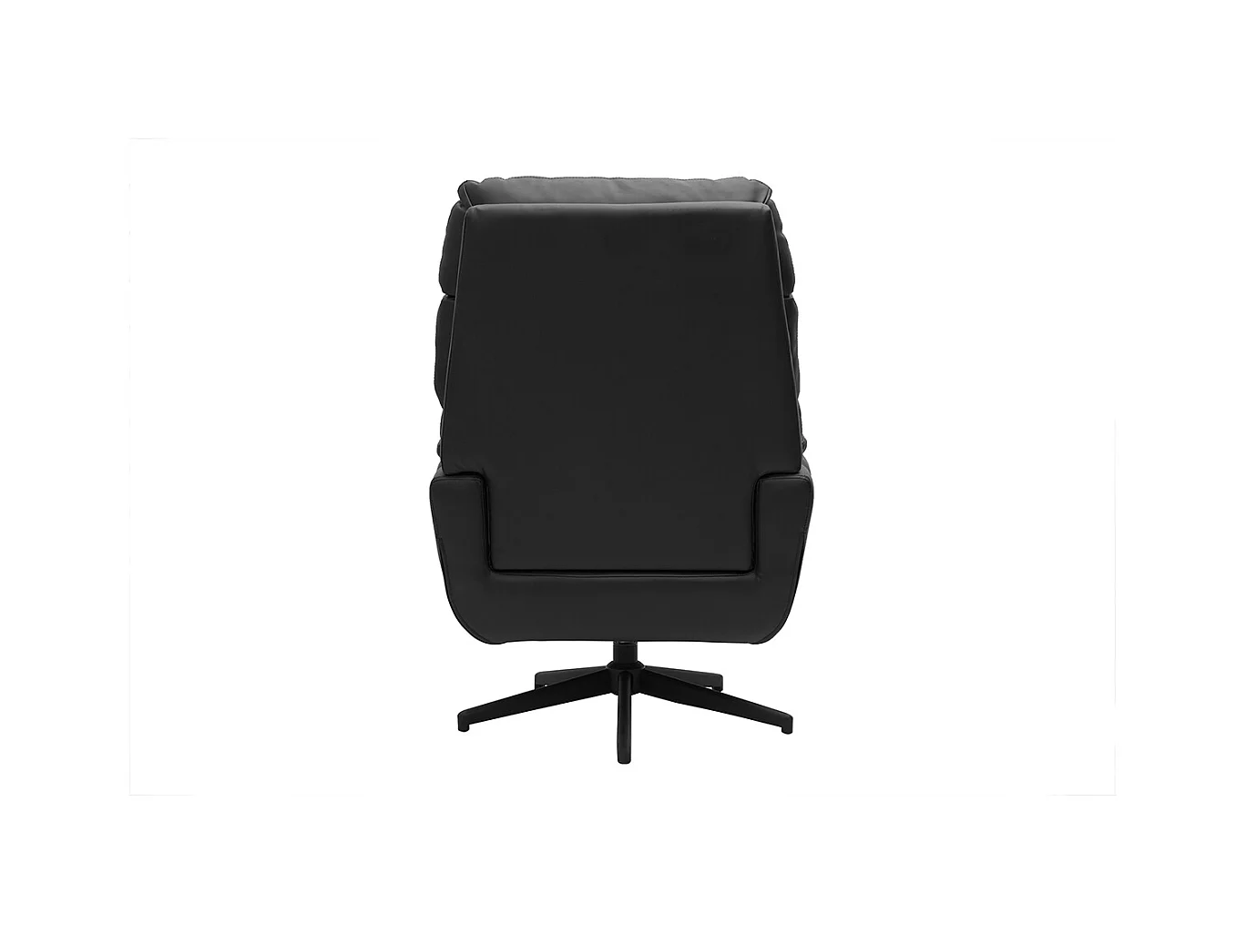 Fauteuil pivotant noir JONAH
