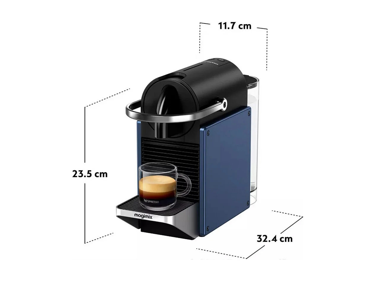 Delonghi Cafetière nespresso 19bars bleu - EN127.BL