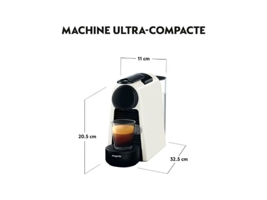 Delonghi Cafetière nespresso 19 bars blanc - EN85.W