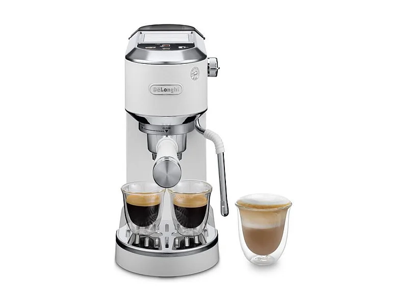 Expresso Delonghi EC890.W DedicaDuo Blanc Argent