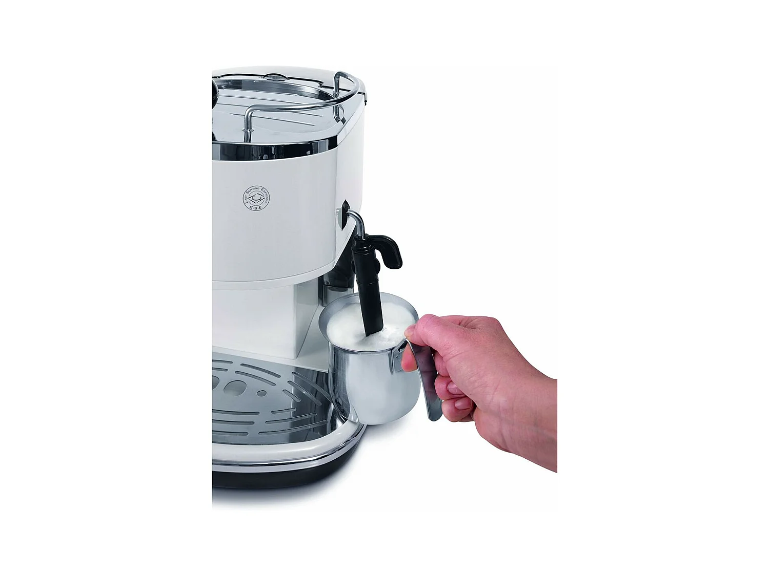 Café Express Arm De'Longhi ECO311.W 1100 W Argenté Noir Blanc