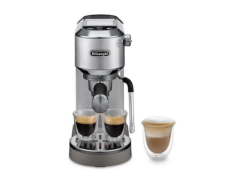 Delonghi EC890.M DedicaDuo Espressomachine Zilverkleurig